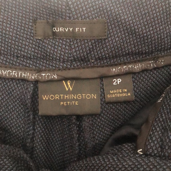 Worthington Curvy Fit Dress Pants - Picture 6 of 6